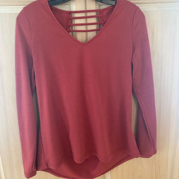 Deep Rust Color Tops Tops | Ladies Top Rust Color Fits True To Size | Poshmark